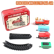 Электрический Железнодорожный вагон DIY Головоломка ToyRailway Road Track автомобильные игрушки DIY электрический спортивный автомобиль Поезд Модель образовательная сборка рельсы