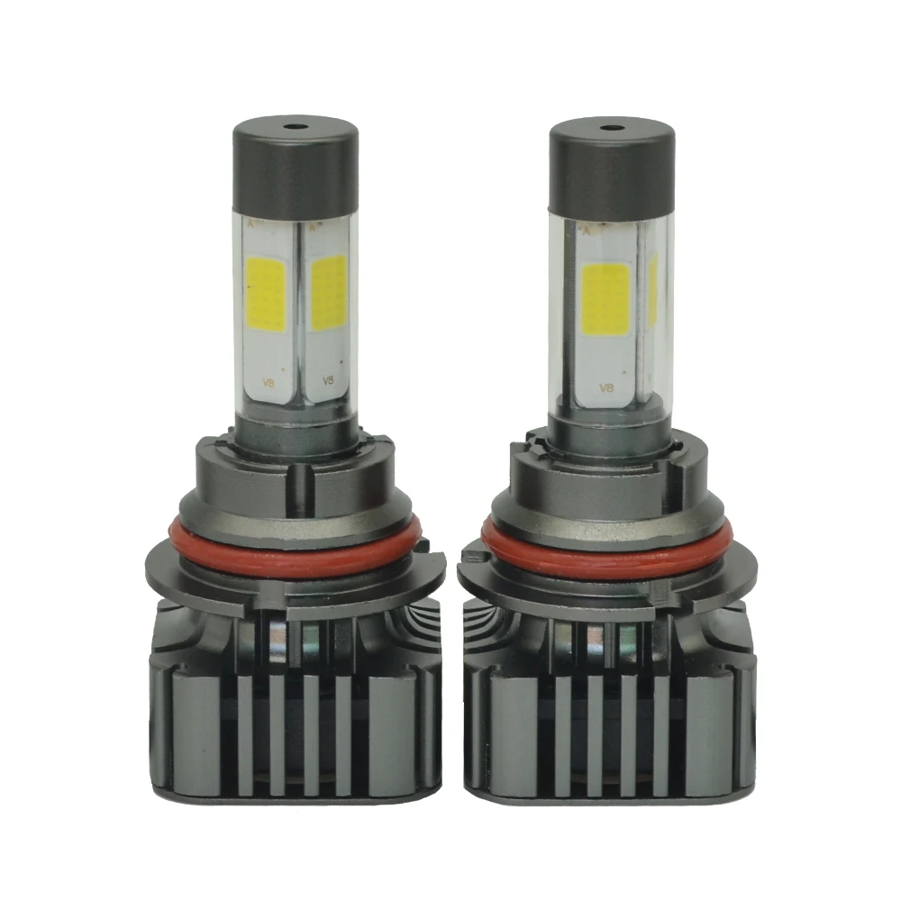 

LOAUT V8S 9004 Car LED Headlight 60W 7200LM Bulbs Hi-Lo Beam 6500K 24V Universal Headlamps led automotivo