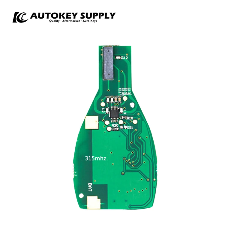 Компания autokey Supply Прямая с фабрики. Автомобильный Стайлинг forMercedes smart key 3 кнопки 315 МГц Автомобильный ключ AKBZC301