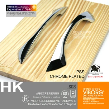 

(4 pieces/lot) 128mm VIBORG Zinc Alloy Drawer Handles& Cabinet Handles &Drawer Pulls & Cabinet Pulls, SA-630-PSS-128