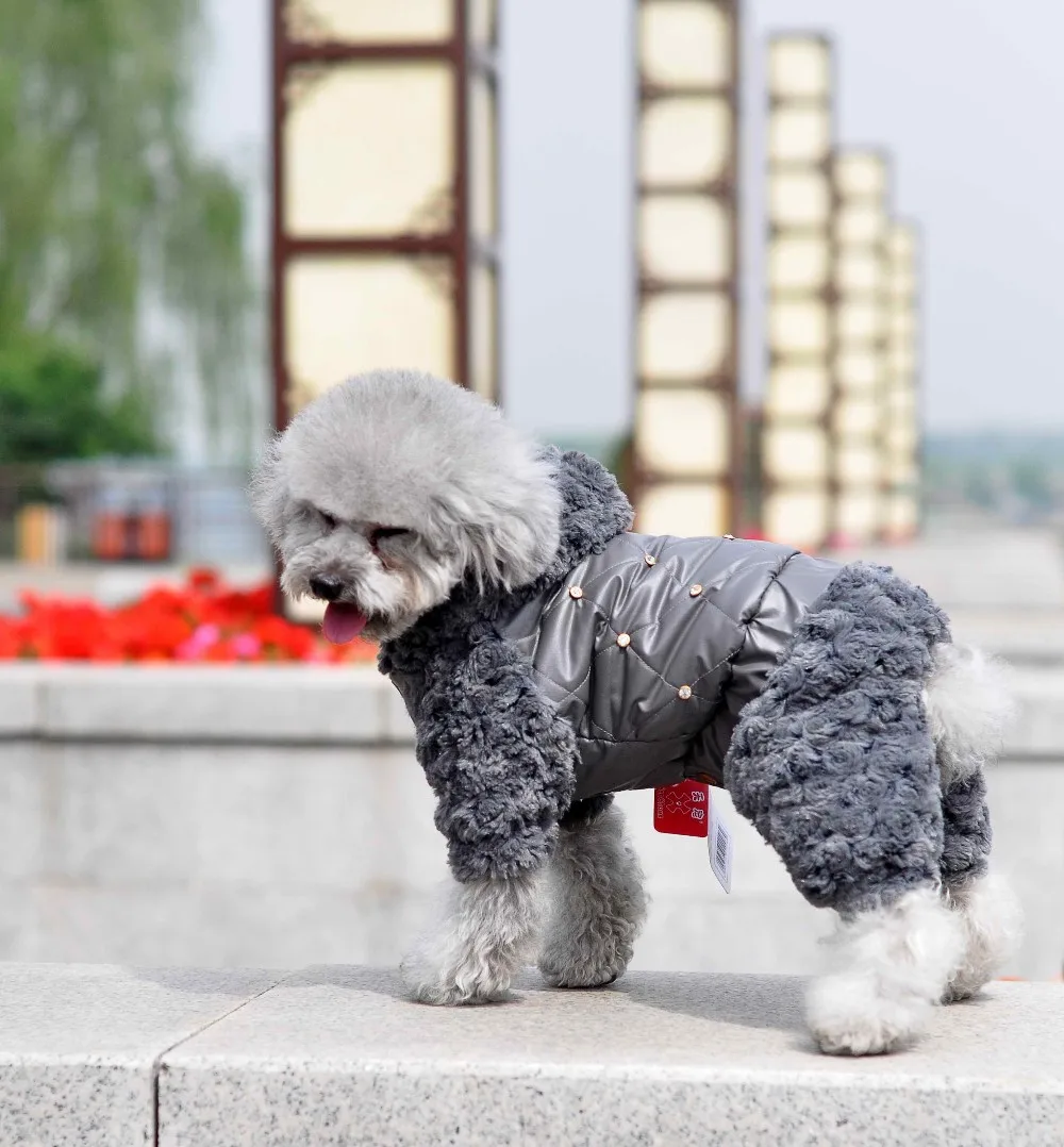 CoolPaw Одежда для собак утолщенная хлопковая одежда для щенков зимний теплый пуховик для собак