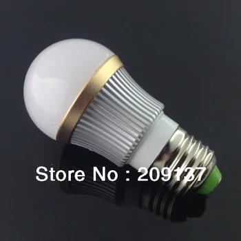 

10pcs/lot 9w 12W E27 LED bulb Dimmable LED Bubble Ball Bulbs AC85-265V B22 silver shell color CW NW WW Free shipping
