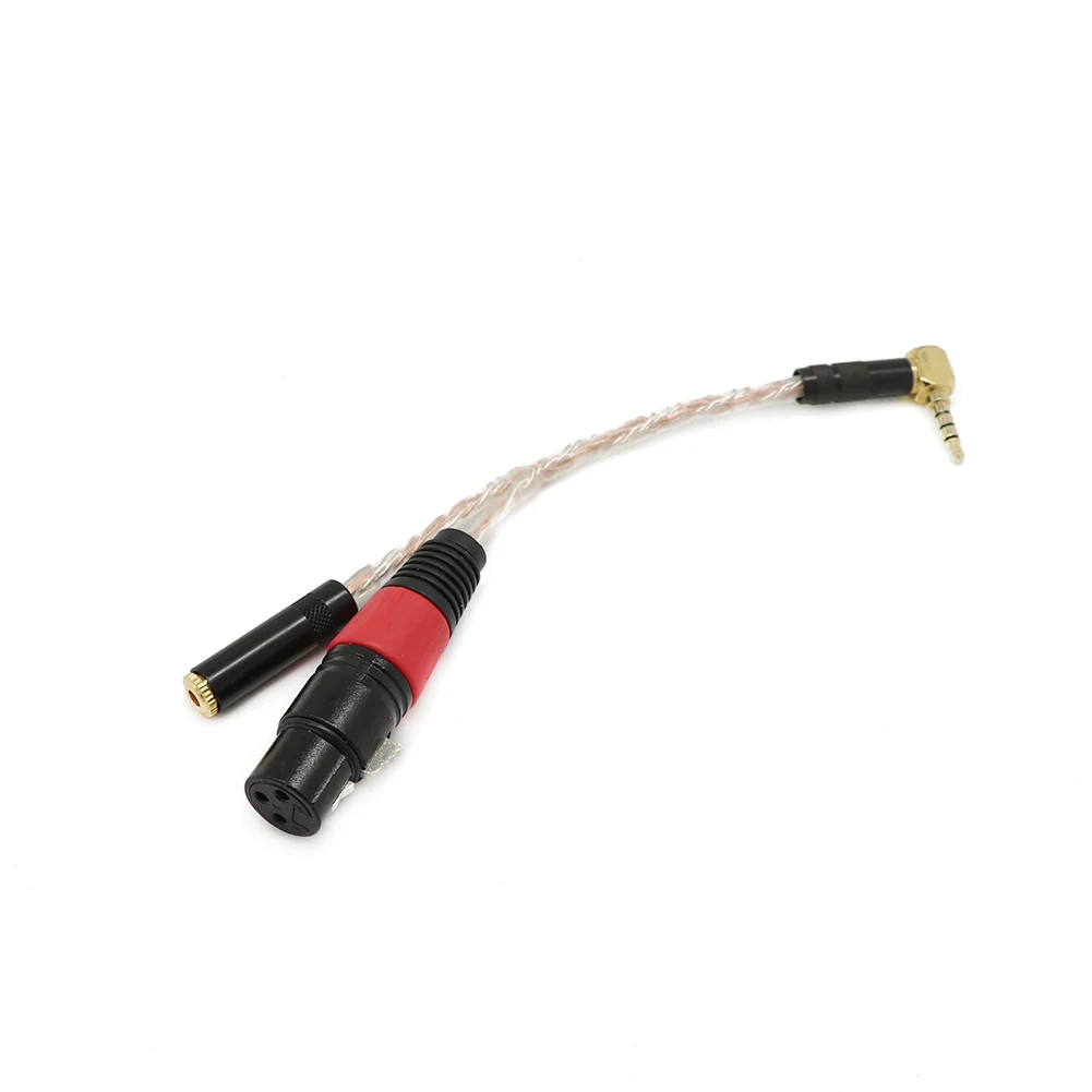 

XLR Female to TRRS Connector with 3.5mm Jack Microphone Audio Adapter Cable for iPhone iPad Phones GDeals