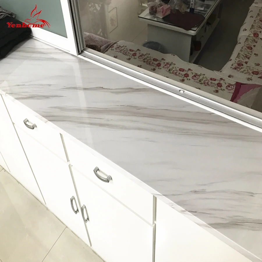 New Arrival 1 Meter Waterproof PVC Marble Wallpapers Self-adhesive Modern Living Room Kitchen Wall Stickers DIY Room Decor Film New Arrival 1 Meter Waterproof PVC Marble Wallpapers Self-adhesive Modern Living Room Kitchen Wall Stickers DIY Room Decor Film