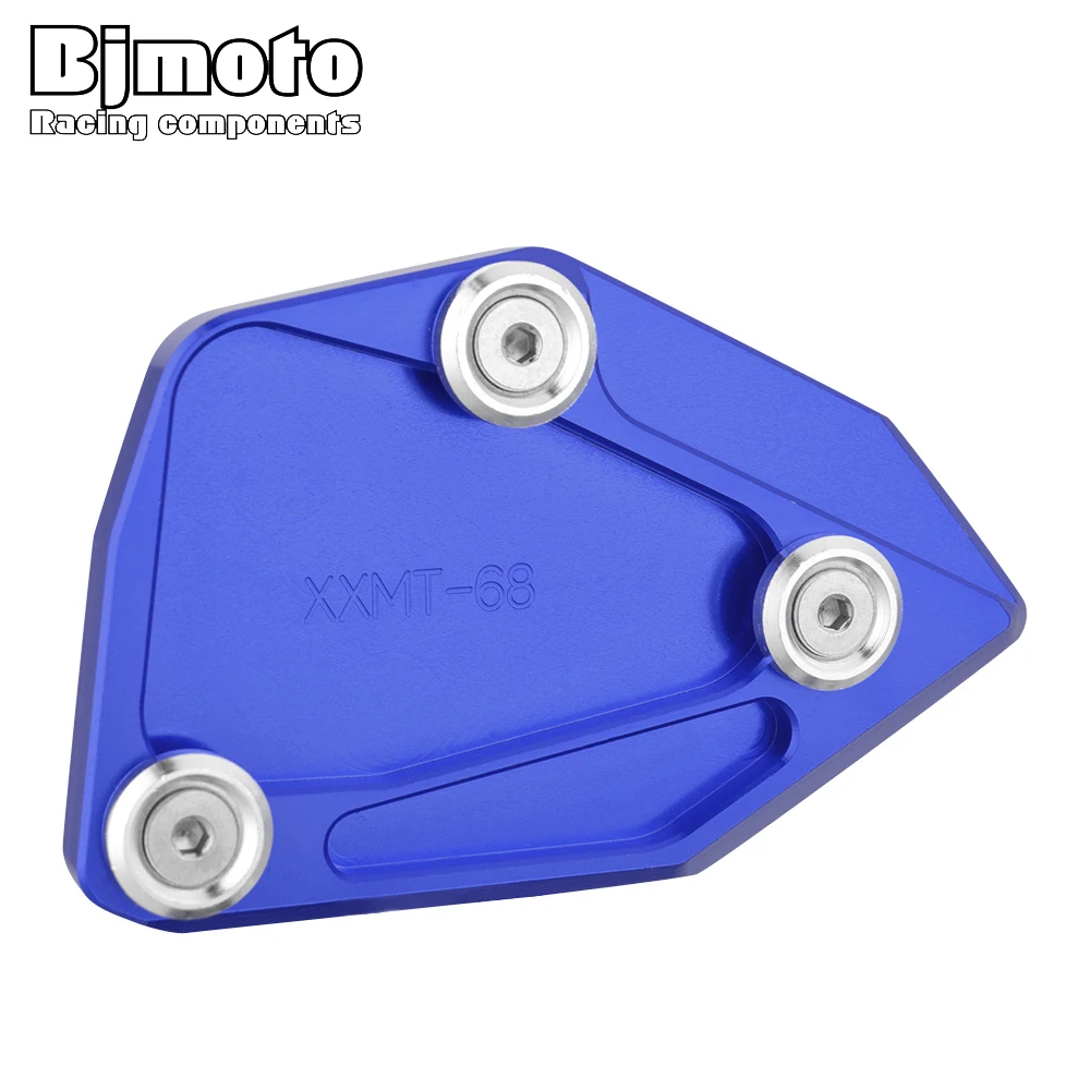 

BJMOTO CNC Motorcycle Side Stand Enlarger Parking Kickstand Extension Base Plate For BMW C600 SPORT K18 C650 GT K19 2012-2016