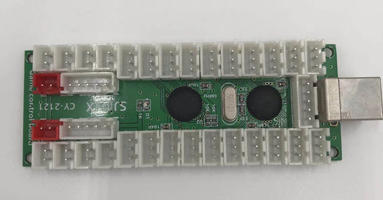Jamma MAME аркадных DIY kit для 12 V светодиодная Кнопка Zippy джойстик 1. 2 игрока кнопка старт USB к ПК PS3 Малина - Цвет: Белый