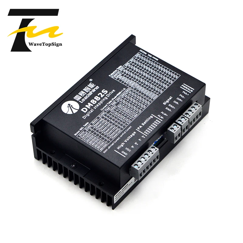 Leadshine 2 фазный Драйвер шагового двигателя DM882S входное напряжение 36 80VDC ток 7