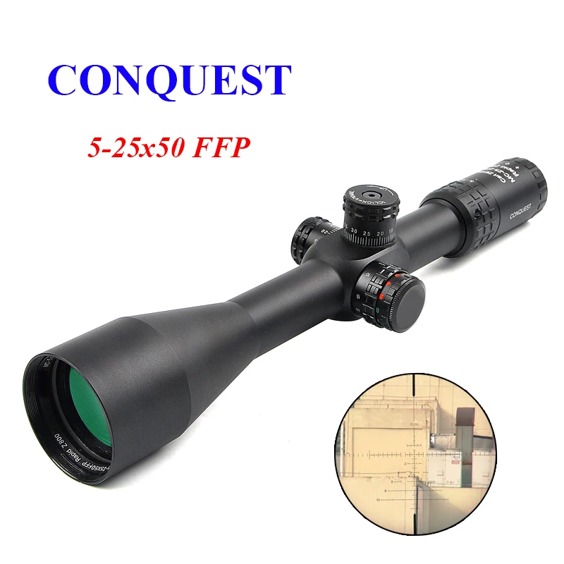 

ZEISS Conquest 5-25x50 Z800 FFP Rifle Scope Side Parallax Tactical Optics Scope Sniper Scope Hunting Scopes Hunting Rifle
