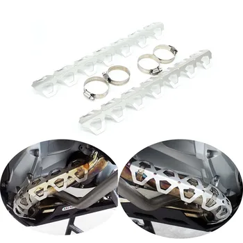 

Exhaust Guards Pipe Cover Protection Fit for BMW F800GS/AVD F650GS F700GS