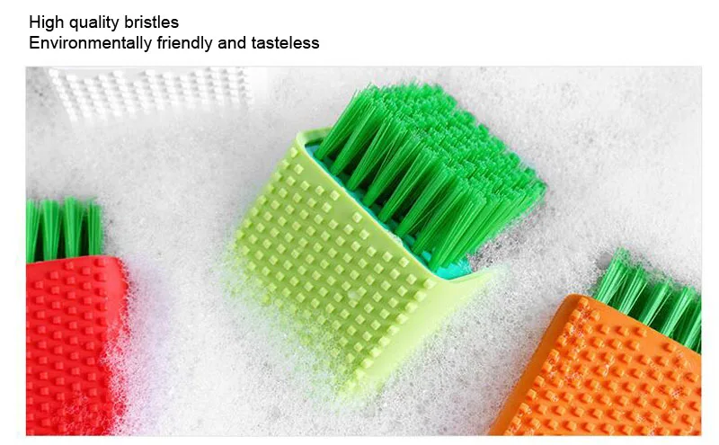 New Silicone Clothes Cleaning Brush Kitchen Gadgets For Washing Pincel Dish Bowl Brushes Clothes Cleaner Tools Cleaning Brush (20)