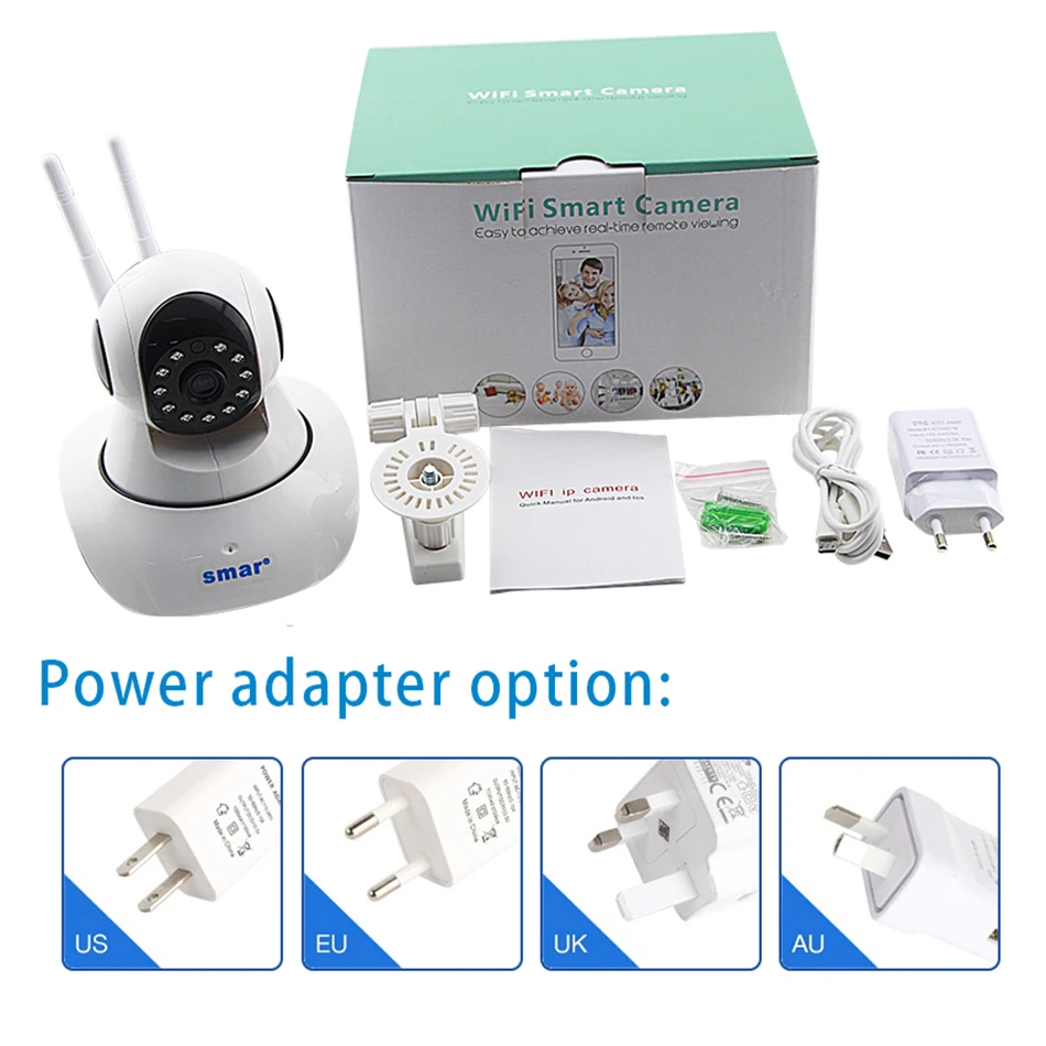 Smar Wireless 1080P IP Camera Home Security WIFI IP Camera Surveillance Camera Night Vision CCTV Camera Baby Monitor 19201080 (11)