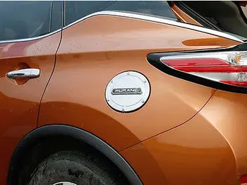

Fuel Gasoline Tank Gas Cap Cover Trim for Nissan Murano Black Words 2015-2017