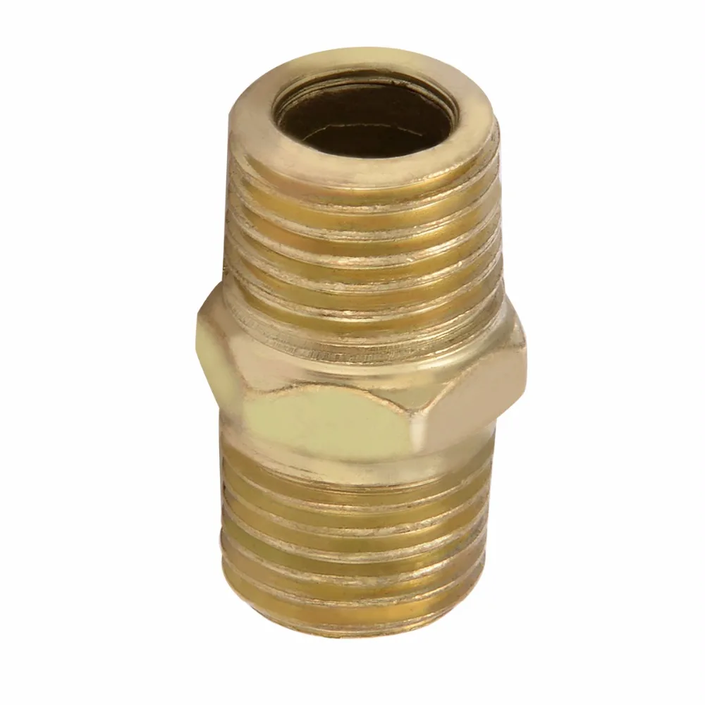 

10pcs 1/4 BSP Thread Euro Air Line Hose Fitting Connector Quick Release Connectors with Corrosion Resistance