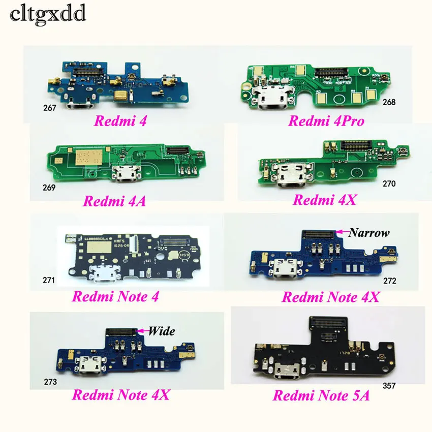 Cltgxdd 1 шт микрофонный модуль+ USB плата с зарядным портом гибкий кабель соединитель части для Xiaomi Redmi Note 3g 4G Note 2 3 4 4X 5A