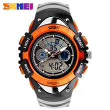 Mode SKMEI Marque Enfants Montres LED Numérique Quartz Montre Garçon Et Fille Étudiant Multifonctionnel Montres Étanches