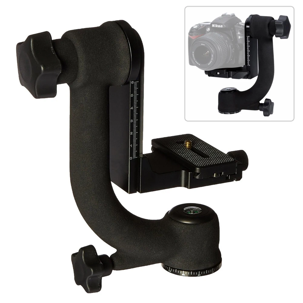 360 градусов панорамная головка для штатива Arca Swiss standard 1/4 ''БЫСТРОРАЗЪЕМНАЯ