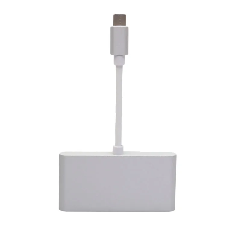1 Мужской до 4 Женский сплав зарядный кабель Usb3.0 + 2 0 ноутбука Тип c на четыре Usb Hub
