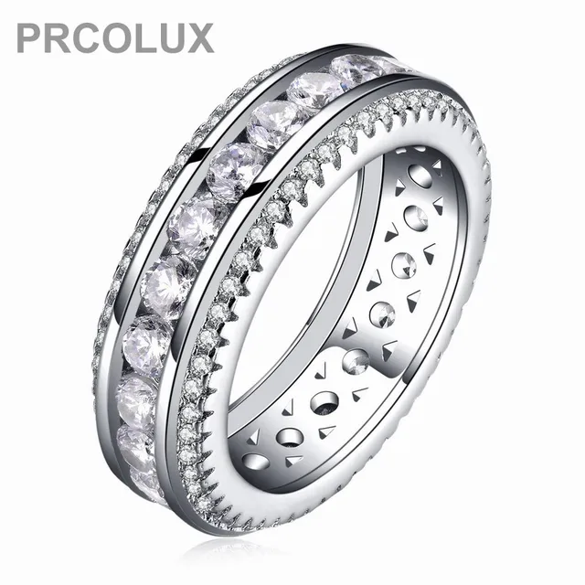 prcolux vintage female geometric ring set 925 sterling silver jewelry white cz wedding engagement rings for - Cz Wedding Ring Sets prcolux vintage female geometric ring set 925 sterling silver jewelry white cz wedding engagement rings for - Cz Wedding Ring Sets