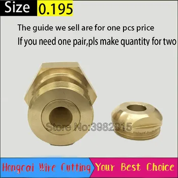 

Ruijun Diamond Ruby Guide Nozzle 0.195mm for Medium Speed WEDM Wire Cut Machine