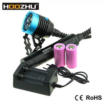 

Top Dive Torch Waterpoof 120m Deep Scuba Canister Dive lamp light Max 40000 lm Underwater diving lights Diving flashlights HU33