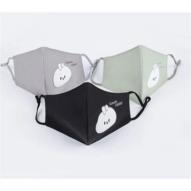 L. Mirror 1 шт. модная маска для лица кошки против пыли фильтр ветрозащитный рот муфельной бактерии против гриппа уход многоразовый