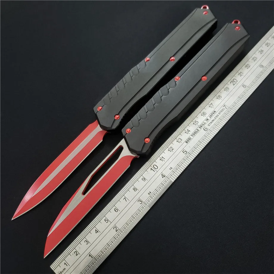 

Gryan Store Tactical Fixed Blade Knives D2 Blade 7075-Aluminum Handle Outdoor Survival Hunting Camping Knife Multi EDC Tools