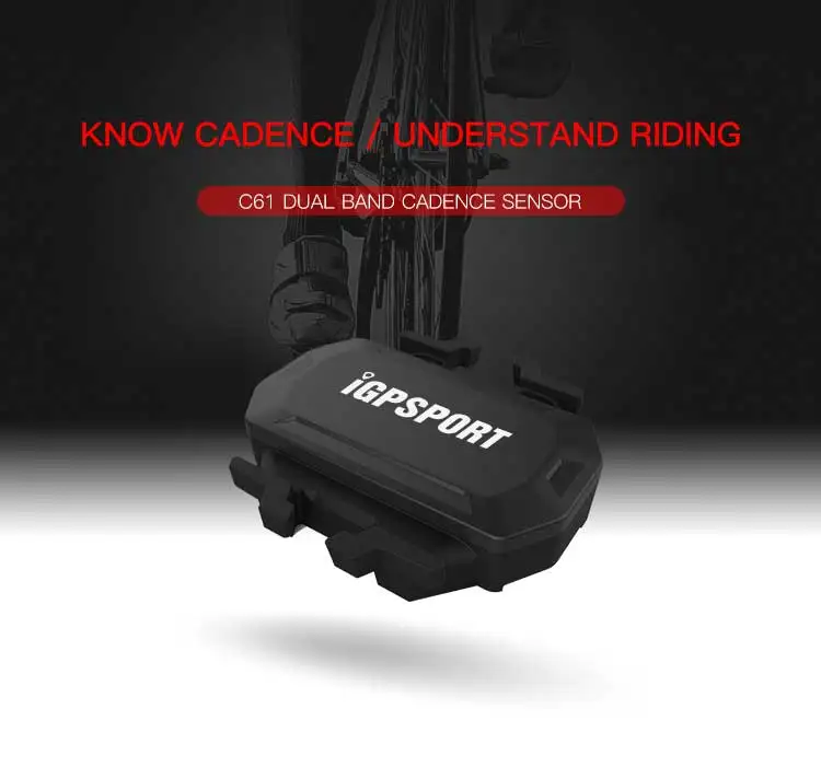 IGPSPORT C61 Cadence SPD61 датчик скорости двойной режим Поддержка bluetooth и ant+ велосипед скорость Каденция для garmin bryton компьютера