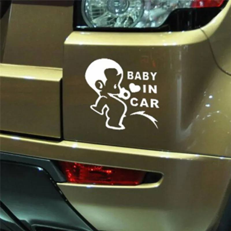 Милая забавная JDM наклейка на машину для детей и мальчиков борту бампера окна