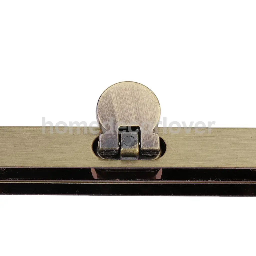 19cm Metal Purse Frame Wallet Clasp Fastening Bag Handle DIY Accessories High Quality Electroplated Alloy