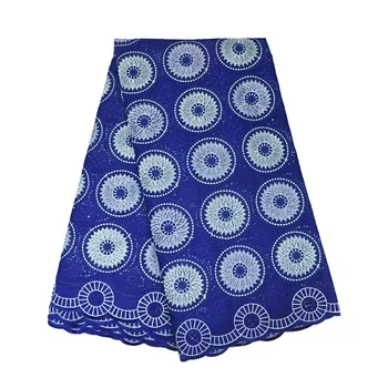 

2018 Hot Sale African Swiss Voile Lace High Quality Swiss Voile Lace In Switzerland Nigerian Cotton Lace With Stones HJ545-1
