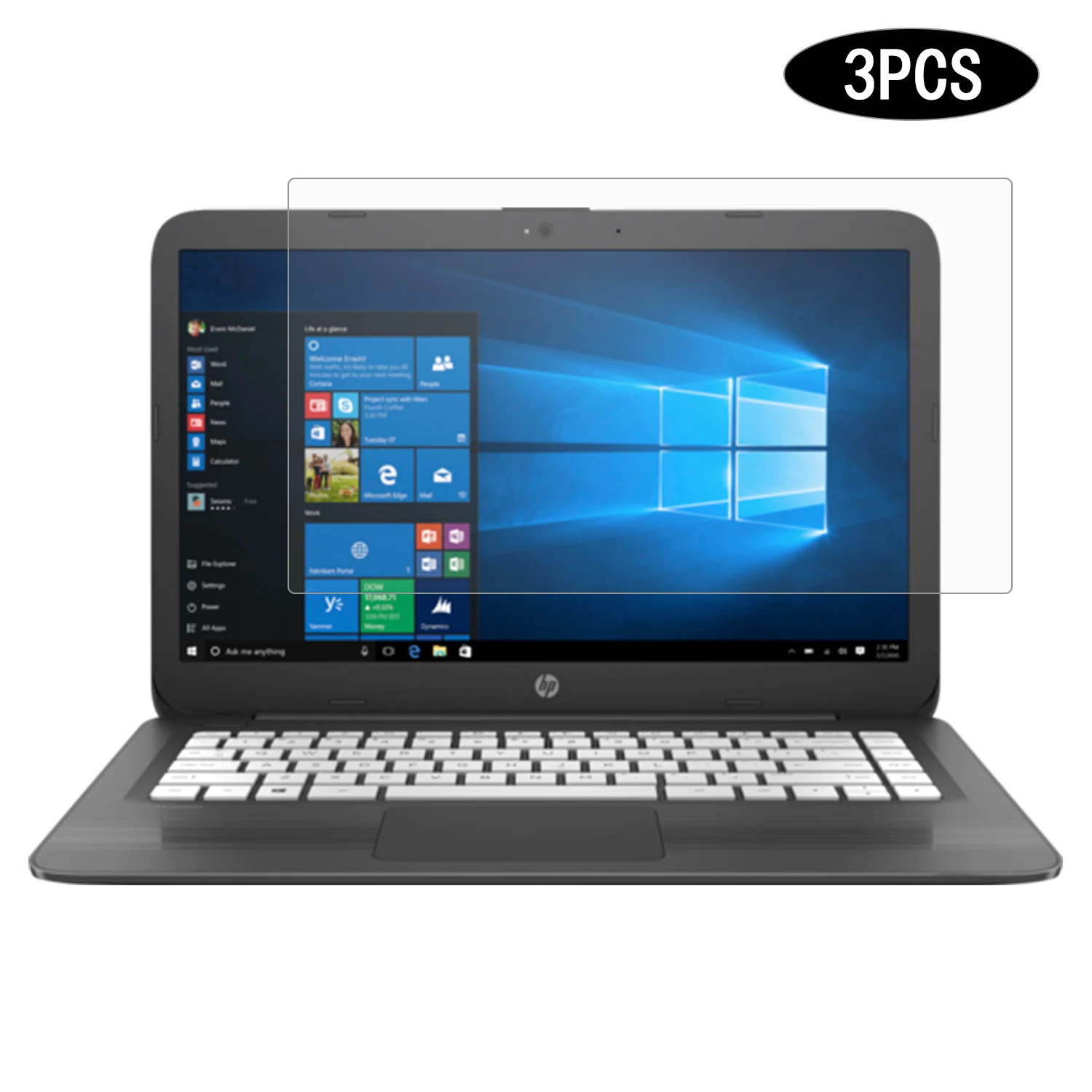 3pcs Universal HD Crystal Clear LCD Guard film Laptop Screen Protector