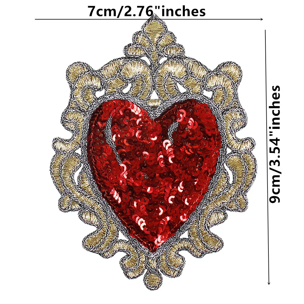 1 Набор вышивка бисером блесток карты нашивки покер буквы цветочный королева аппликация значок с сердцем шитье для куртки футболки декоративные
