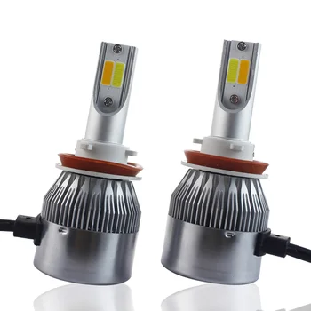 

H7 Led 4300K H4 Hi/Lo H7 H11 9005 9006 H11 LED Car Headlights 7600lm 3000K 6500K High Brightness Auto Lights Conversion Kit