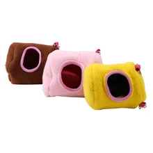 

BPS/L Pet Hanging House Hammock Small Animals Cotton Hamster Cage Sleeping Nest Pet Bed Cage for Parrot Rat Hamster Toys /