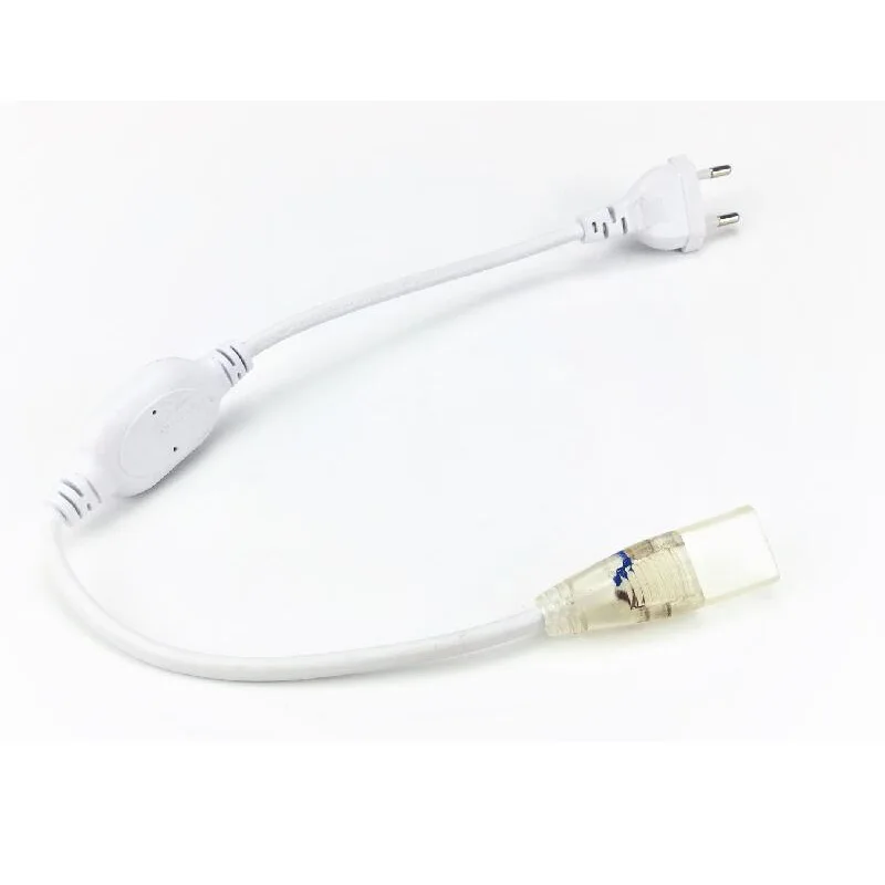 AC 220 V 2 pin Мощность Шнур адаптер для В 5730 180 светодиодный/м светодиодный полосы