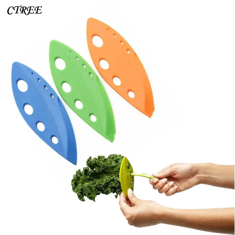

CTREE 1Pc Cabbage Thyme Leaf Stripping Device Stripped Different Thickness Stem Leaves Vegetable Saving Time Kitchen Gadget C200
