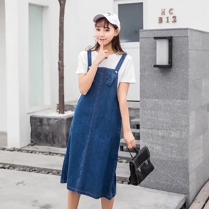 denim winter dress