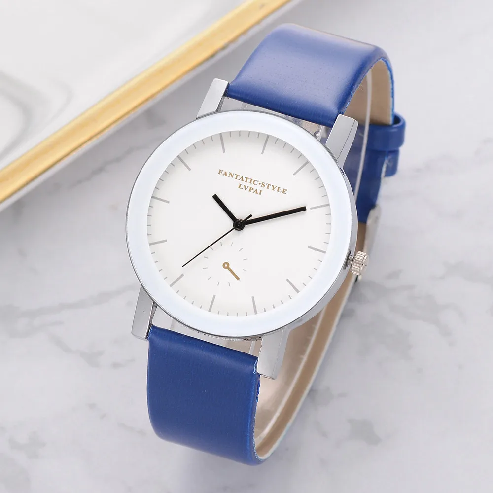 Новинка Lvpai брендовые кварцевые часы для женщин белый браслет часы Женское платье креативные часы Relojes Mujer