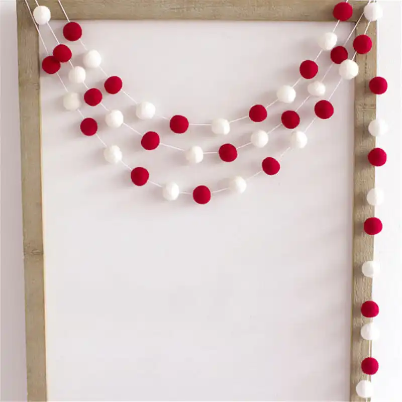 nursery pom pom garland