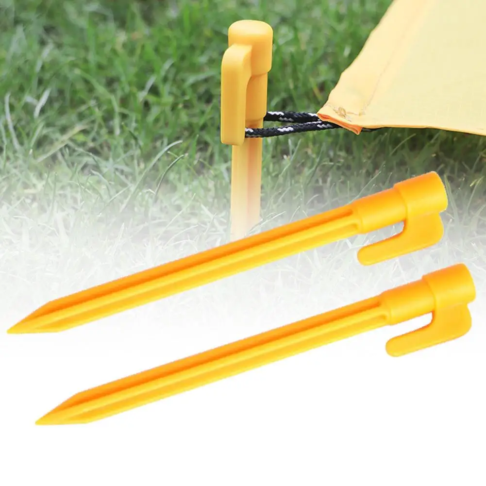 

4Pcs/Set Outdoor Travel Beach Mat Camping Tent Fixed Pegs Nails Stakes Pins