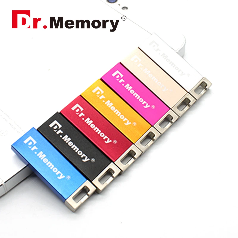 Красочные металлические 64 ГБ USB флэш накопители 16 полная емкость диск 32 4 8