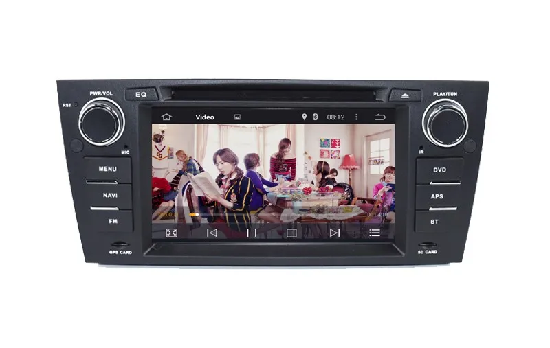 Clearance 7" Quad Core 1024*600 HD Touch Screen Car DVD GPS for BMW E90 Android 7.1 Wifi 3G GPS Bluetooth Radio RDS Canbus Free Camera 2