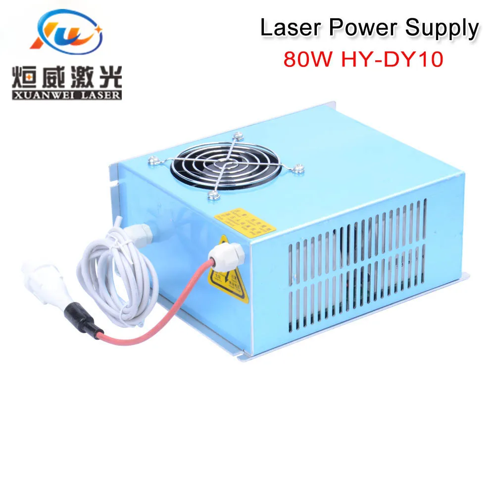 HY-DY10 80W Co2 Laser Power Supply For RECI Z1/W1/S1 Co2 Laser Tube Engraving / Cutting Machine DY Series