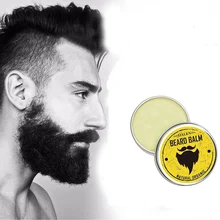 Органический кондиционер для бороды крем для бритья оставьте в укладке увлажняющий эффект средства ухода за бородой натуральный мужской воск для волос борода бальзам