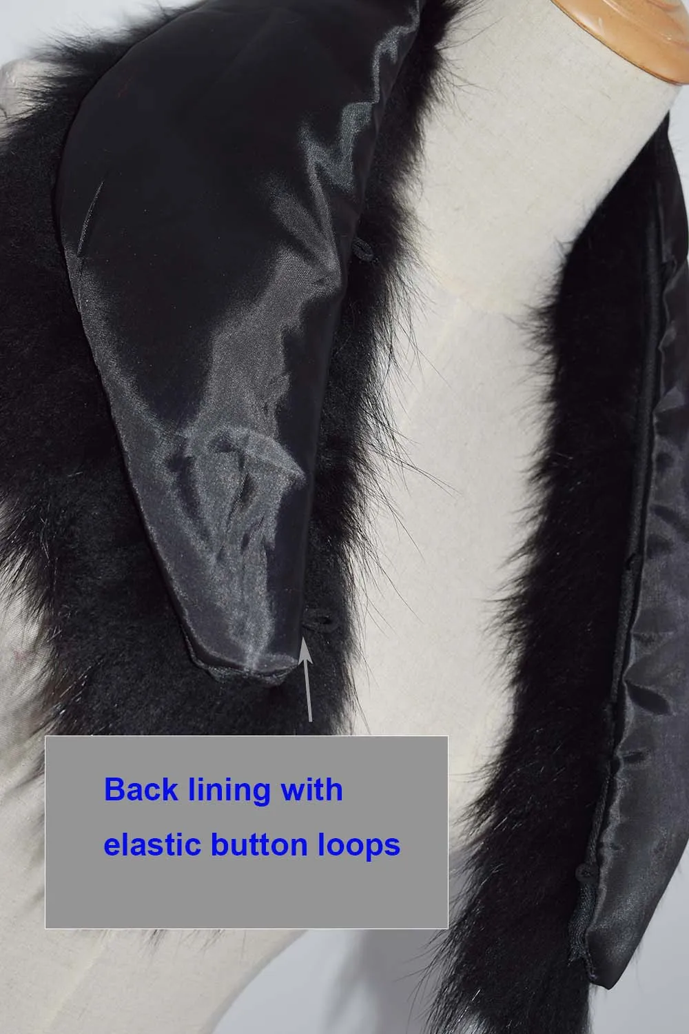 raccoon collar details