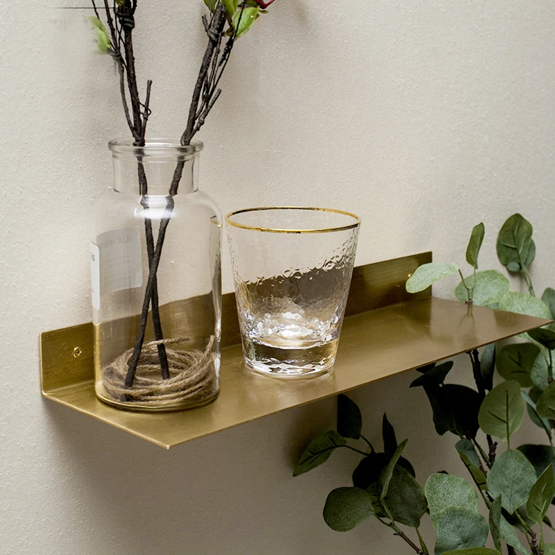 Buy Gold golden Nordic Wall Decoration kitchen Storage