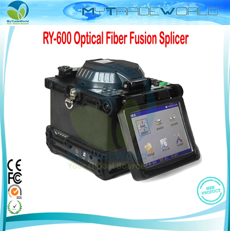 

Ruiyan RY600P Fiber Optical Fusion Splicer FTTx FTTH Patch Cord with Optic Fiber Cleaver Fiber Optic Fusion Splicing Machine