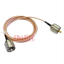 2 м коаксиальный RG316 тефлон антенны соединительный кабель UHF PL259 мужчина к PL259 мужской