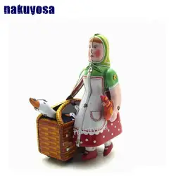 Русский Крестьянка ностальгические игрушки творческие подарки персонализированные реквизит бар магазин одежды мебели заводные игрушки