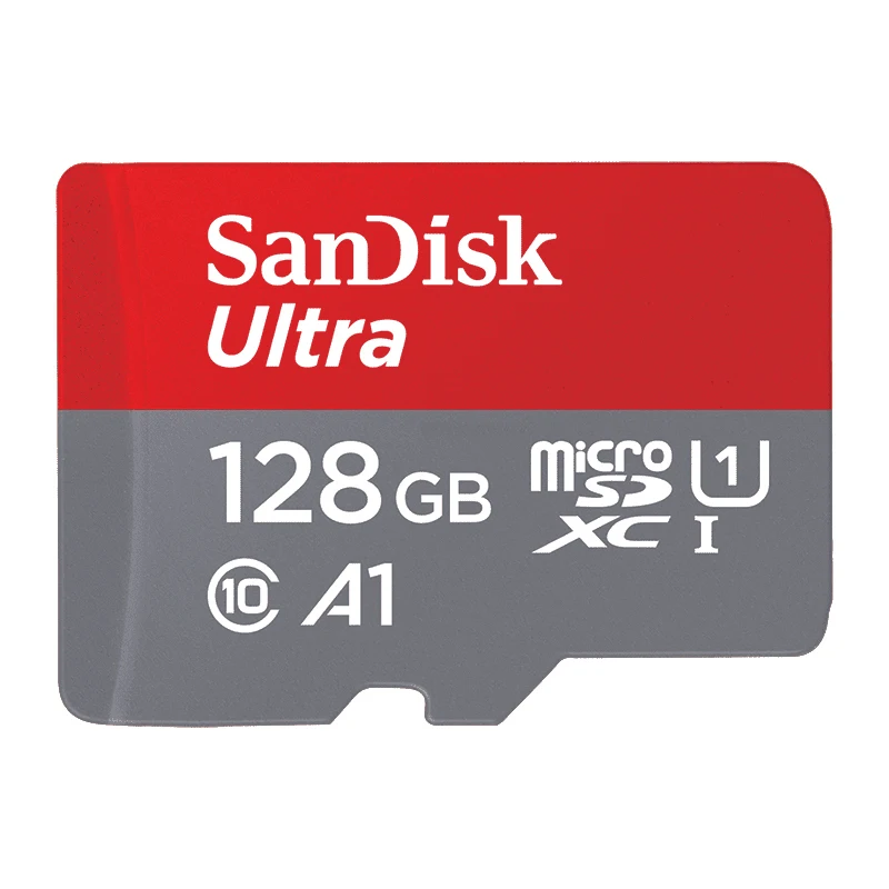 Карта памяти SanDisk Ultra micro SD карта 16 ГБ 32 ГБ 64 Гб 128 ГБ 256 Гб 400 Гб microSDHC/MicroSDXC U1 C10 A1 UHS-I TF карта с адаптером